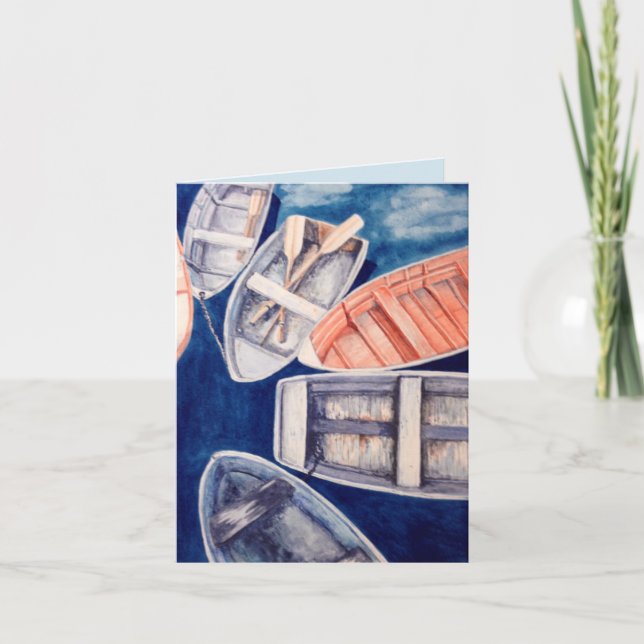 Row Boats Card (Front)