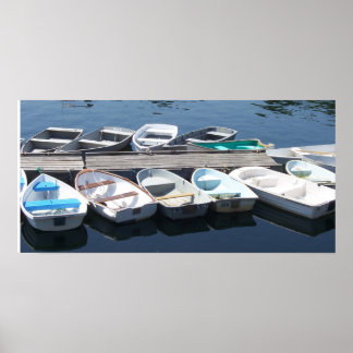 Row Boats Poster