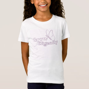 row Elegantly Butterfly T-Shirt Minimalist shirt