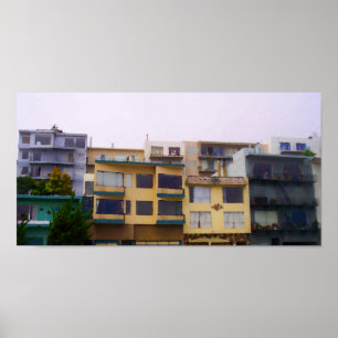 Row Homes Poster