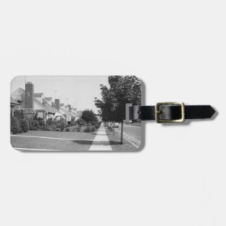 Row of Houses Luggage Tag