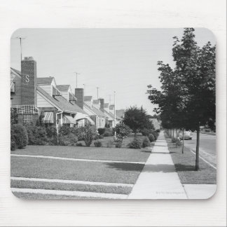 Row of Houses Mouse Mat