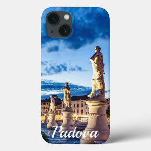 Row of illuminated statues Padova iPhone 13 Case