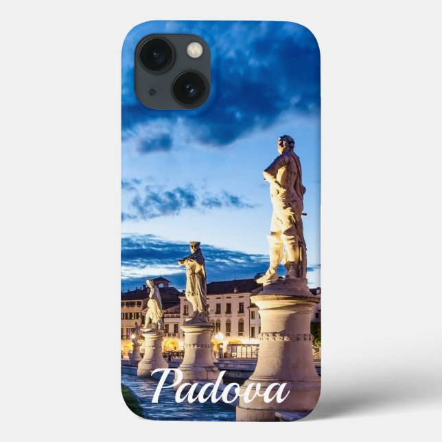 Row of illuminated statues Padova Case-Mate iPhone Case (Back)