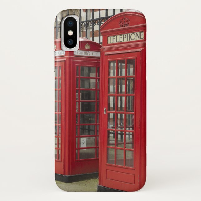 Row of phone boxes at the back of the Royal Case-Mate iPhone Case (Back)