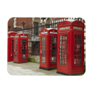 Row of phone boxes at the back of the Royal Magnet