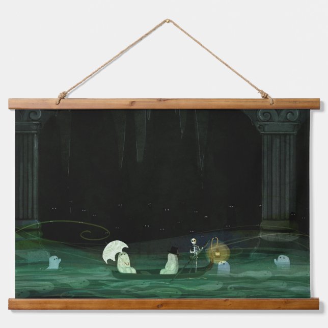 Row, Row ,Row Your Boat Hanging Tapestry (Front)