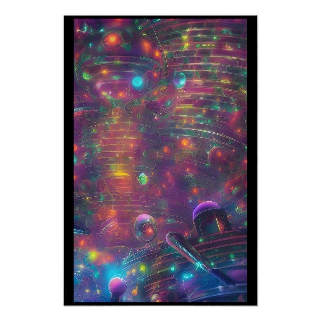 Row, Row, Row Your Starship Poster (Front)