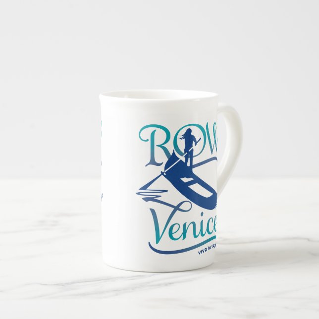 Row Venice Bone China mug (Front Right)