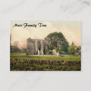 Rowallan Castle, Kilmarnock, Ayrshire, Scotland Business Card