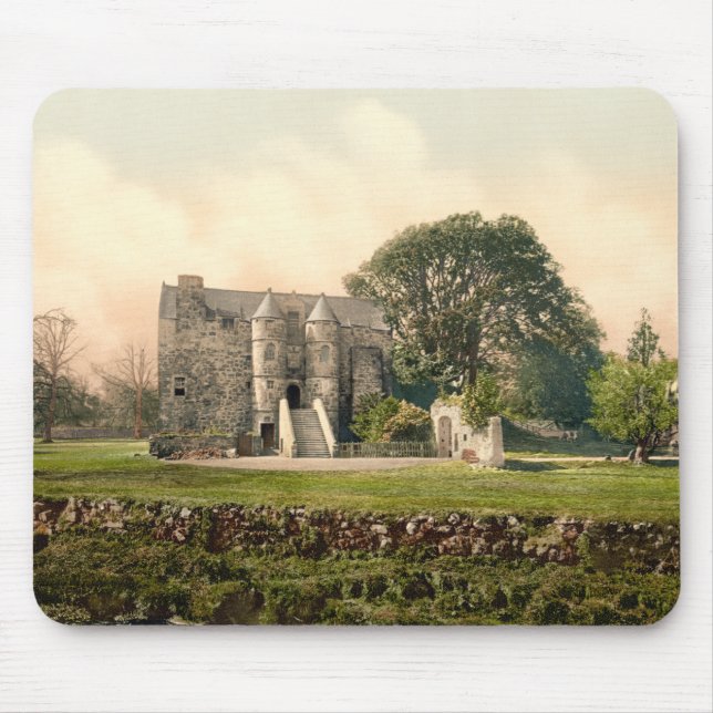 Rowallan Castle, Kilmarnock, Ayrshire, Scotland Mouse Mat (Front)