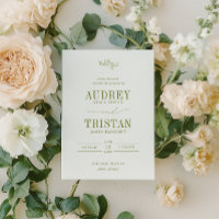ROWAN Botanical Minimalist Wedding