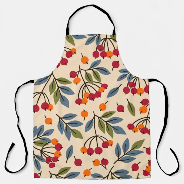 Rowan Branches: Textile Vintage Charm Apron (Front)