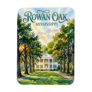 Rowan Oak USA Magnet