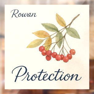 Rowan Protection Window Cling