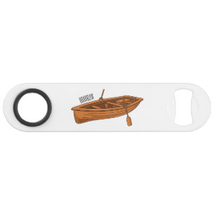 Rowboat cartoon illustration