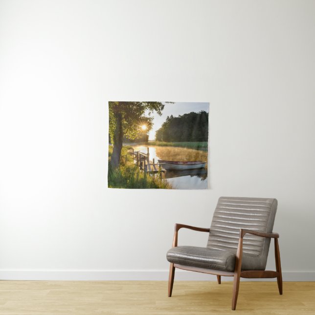 Rowboat Moored at Lake Tapestry (In Situ (Horizontal))