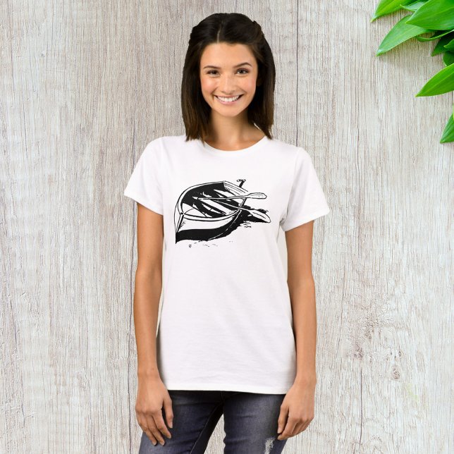 Rowboat Sketch T-Shirt (Creator Uploaded)