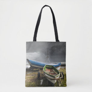 Rowboats On The Shore England Tote Bag