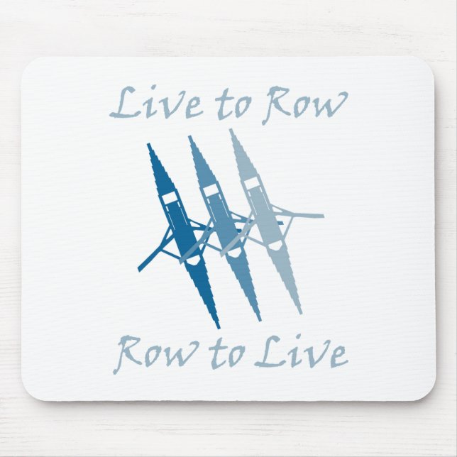 RowChick Live to Row Mouse Mat (Front)