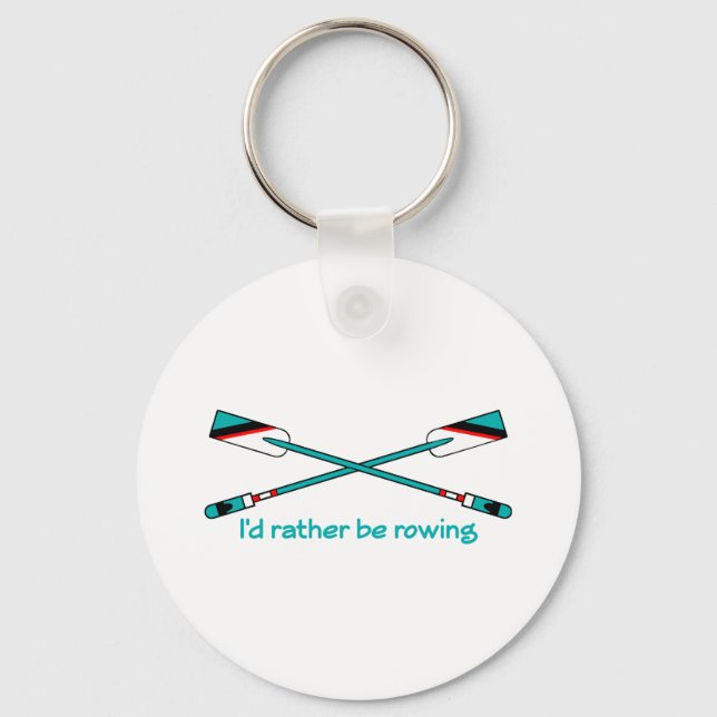 RowChick Rather Key Ring (Front)