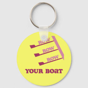 RowChick Row Row Row Your Boat Key Ring