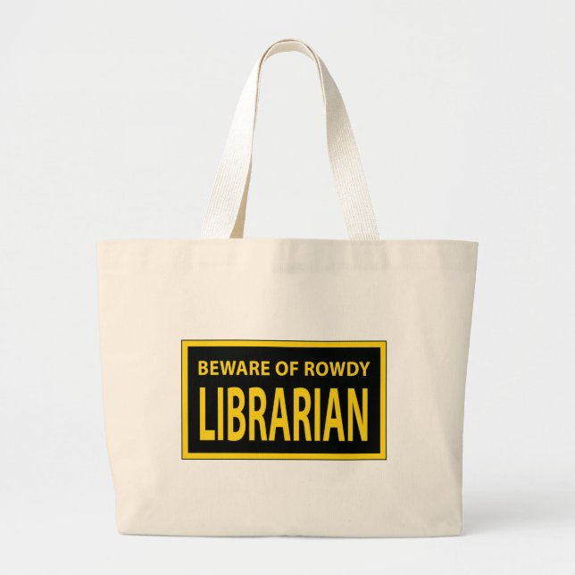 Rowdy Librarian Bag (Front)