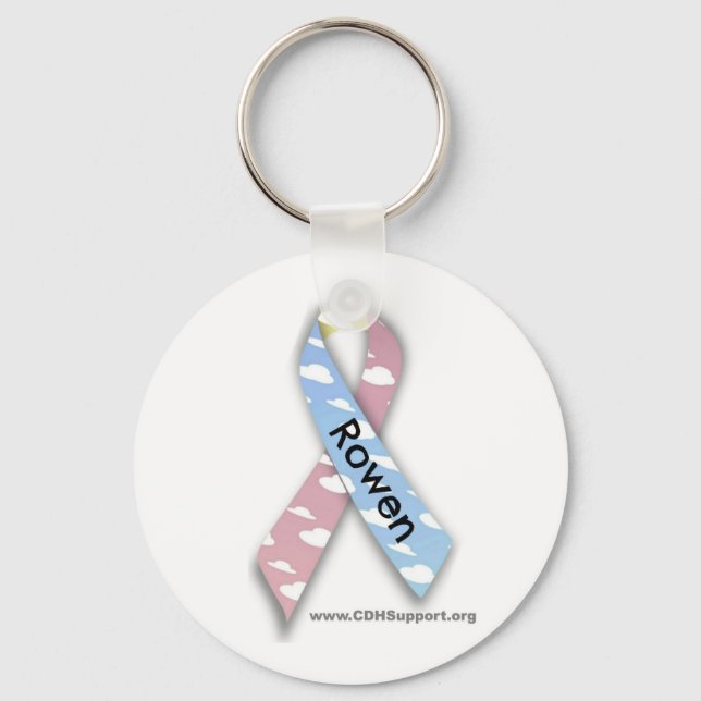 Rowen's CDH ribbon keychain (Front)