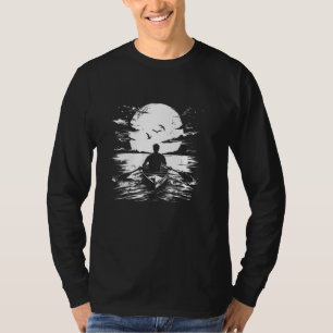 Rower Drawing Rowing Trainer T-Shirt
