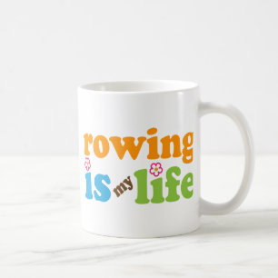 Rower Gift Girls Coffee Mug