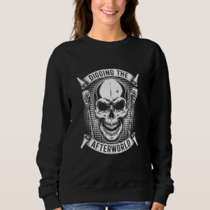 Rower Skull - Row Boat Rowing Sweatshirt