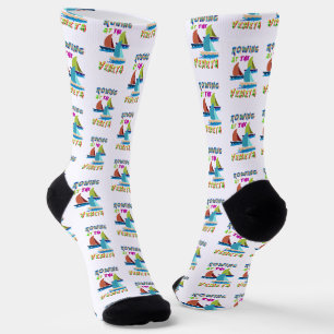 Rowing At The Veneta Socks