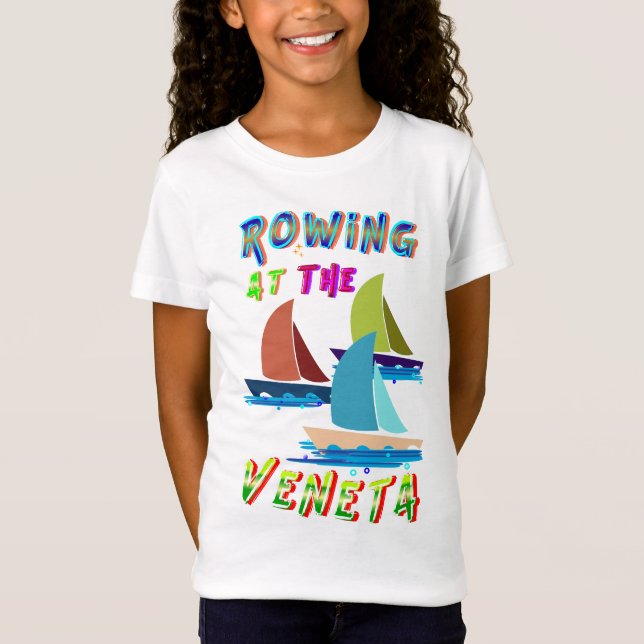 Rowing At The Veneta T-Shirt (Front)