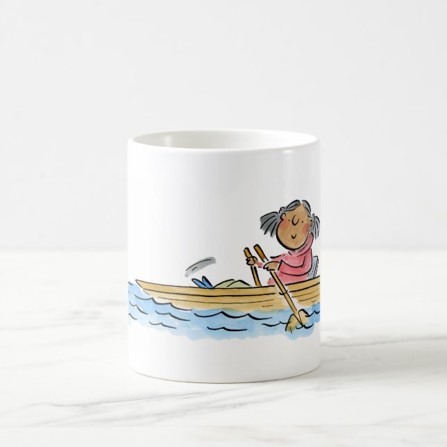 Rowing Boat Coffee Mug (Center)