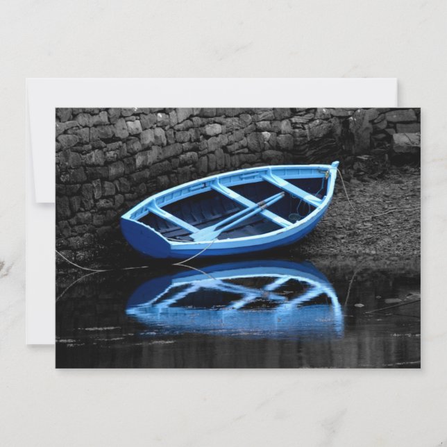 Rowing Boats Invitation (Front)