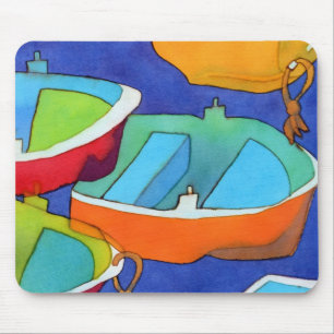 Rowing Boats Mousemat