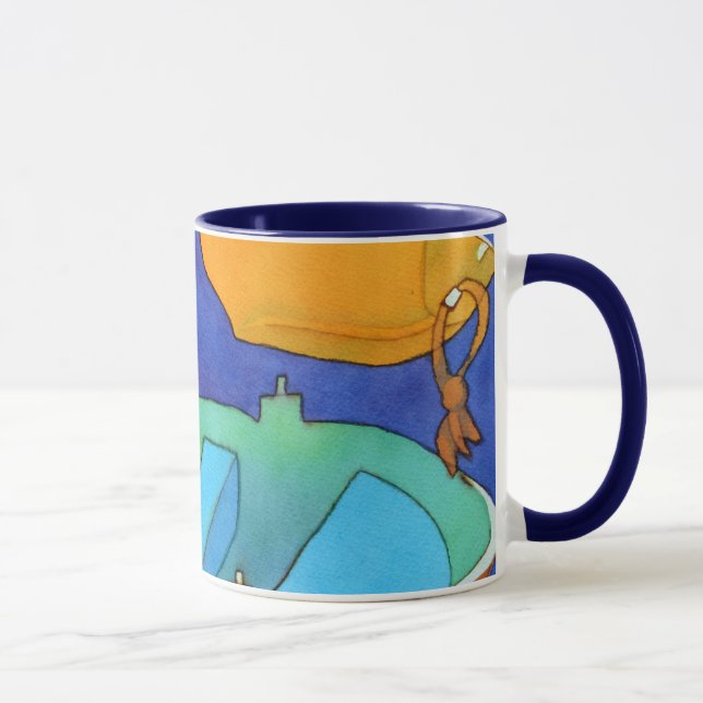 Rowing Boats Mug 1 (Right)