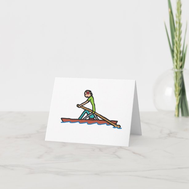 Rowing Cards Zazzle UK