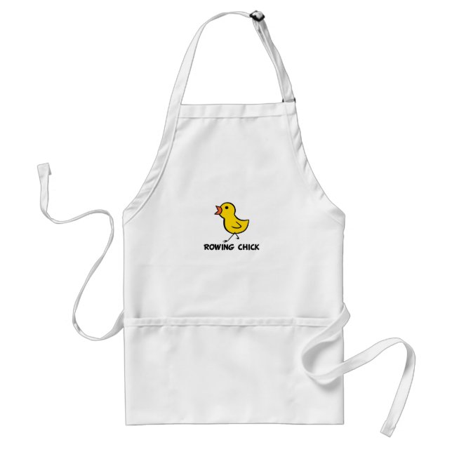 Rowing Chick Apron (Front)