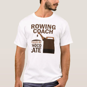 Rowing Coach (Funny) Chocolate T-Shirt
