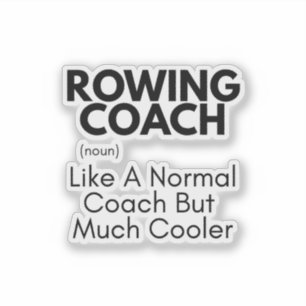 Rowing Coach Funny Definition: Rowing Coach Gift