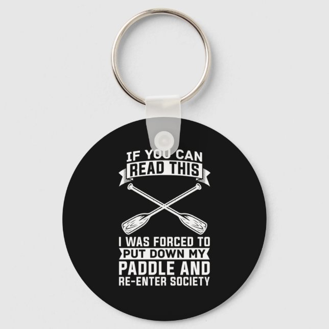 Rowing Crew Rower Row Team Key Ring (Front)