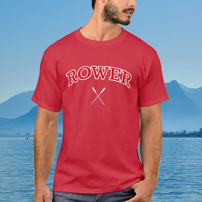 Rowing Crew Rower T-Shirt (Creator Uploaded)