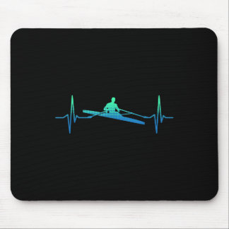 Rowing Heartbeat  Mouse Mat