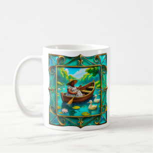 Rowing Lady Tranquility Coffee Mug