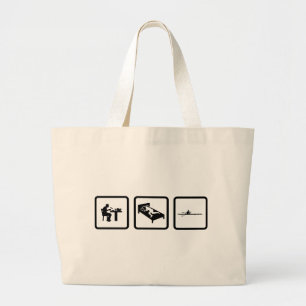 Rowing Large Tote Bag