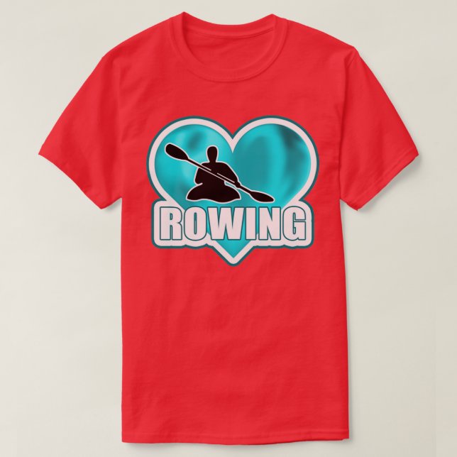 ROWING LOVER 1 T-Shirt (Design Front)
