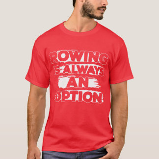 Rowing Machine Sport Air Resistance girl vintage T-Shirt
