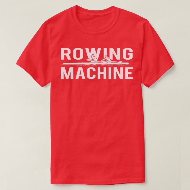 Rowing Machine T-Shirt (Design Front)