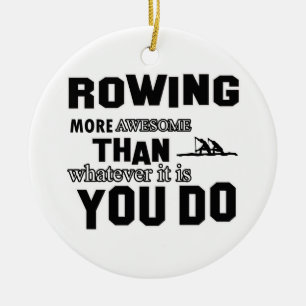 Rowing  more awesome ceramic tree decoration